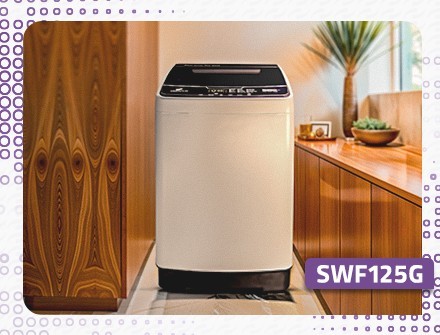 Tam otomatik çamaşır makinesi SWF125G'nin yeni tasarımı tanıtıldı