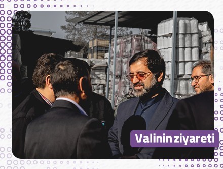 Sayın Valimiz ve beraberindeki heyet Fridolin fabrikasını ziyaret etti